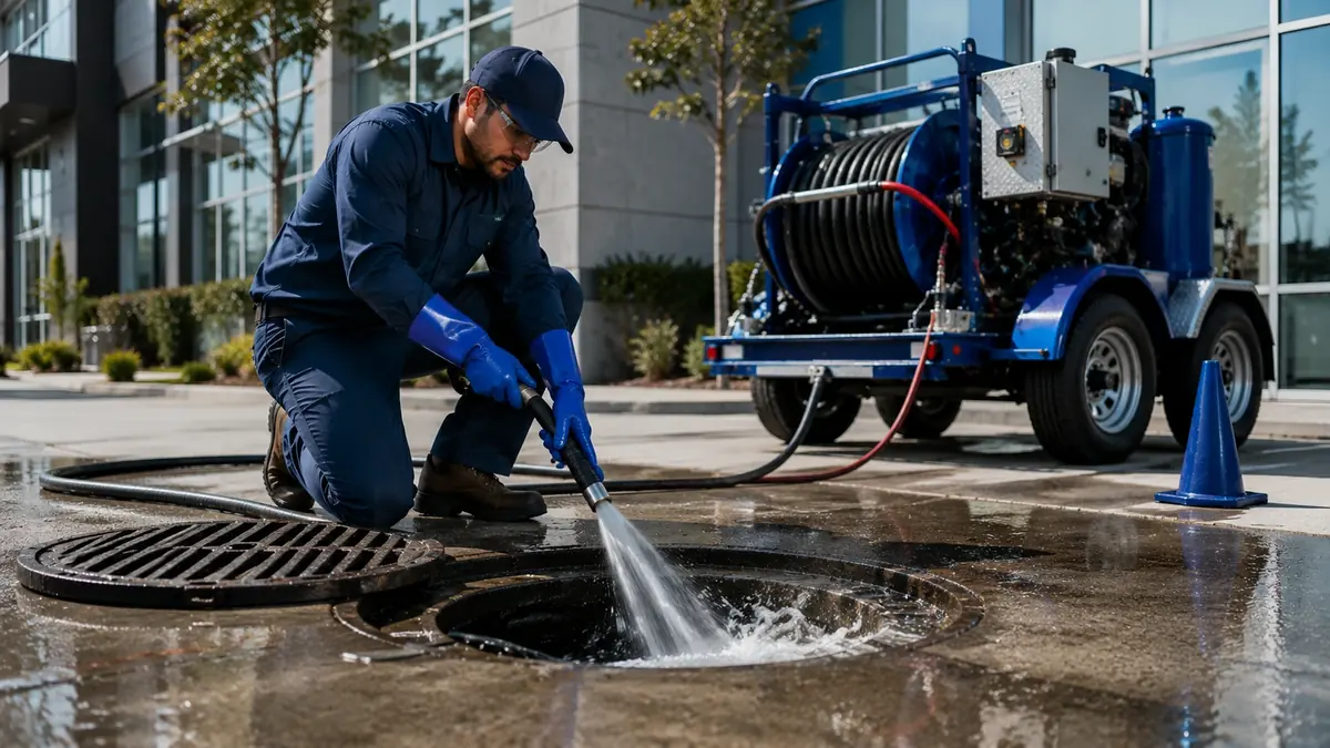 Commercial Hydro Jet Drain Cleaning in Raisin City
