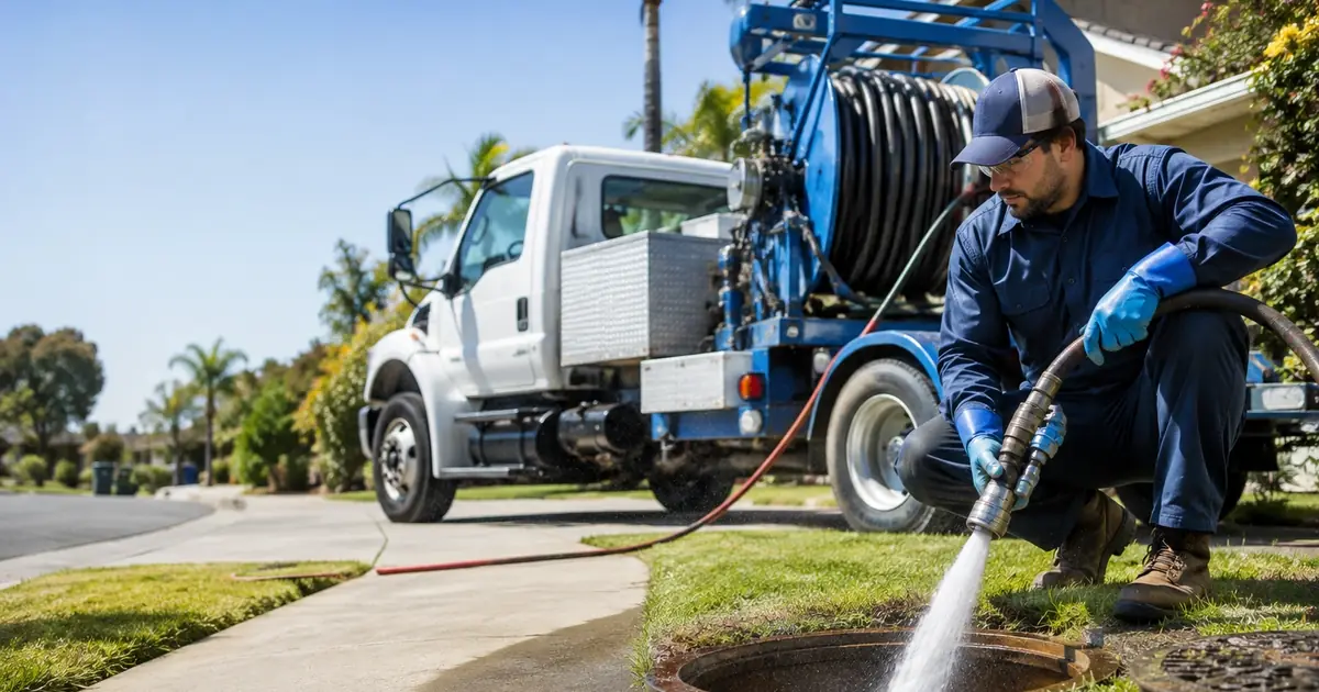 Hydro jet sewer cleaning Raisin City